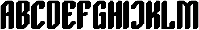 LOGIC MACHINE Bold otf (700) Font UPPERCASE