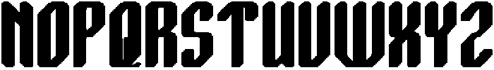 LOGIC MACHINE Bold otf (700) Font UPPERCASE