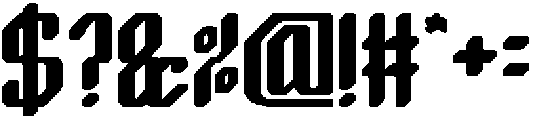 LOGIC MACHINE otf (400) Font OTHER CHARS