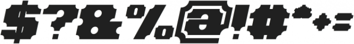 LOGOTYPE Bold Italic otf (700) Font OTHER CHARS