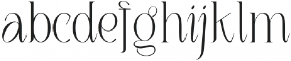 LOUIS felligri Extra Light otf (200) Font LOWERCASE