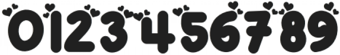 LOVE PARADISE Four otf (400) Font OTHER CHARS