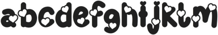 LOVE PARADISE Two otf (400) Font LOWERCASE