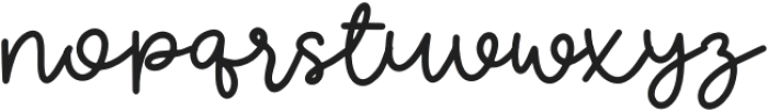 LOVE PEACH SCRIPT Regular otf (400) Font LOWERCASE