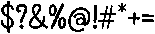 LOVE Regular otf (400) Font OTHER CHARS