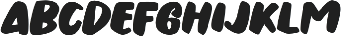 LOVEROST Regular otf (400) Font LOWERCASE