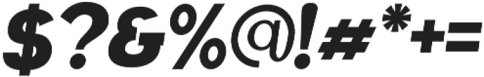 LOVINA Sans Serif Italic otf (400) Font OTHER CHARS
