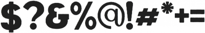 LOVINA Sans Serif Rough otf (400) Font OTHER CHARS