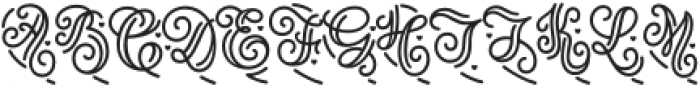 Lo-Ve Monogram Regular otf (400) Font UPPERCASE
