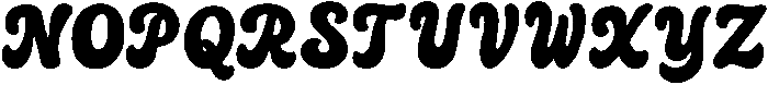 Loabura Regular otf (400) Font UPPERCASE