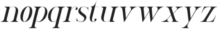 Loadkew Italic otf (400) Font LOWERCASE