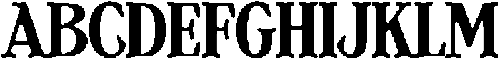 Loafhaus Regular ttf (400) Font UPPERCASE