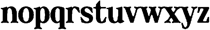 Loafhaus Regular ttf (400) Font LOWERCASE