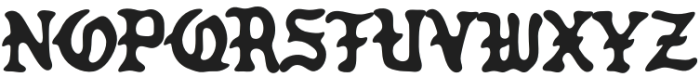 Lobo NQ Regular otf (400) Font UPPERCASE