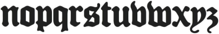 Lobo NQ Regular otf (400) Font LOWERCASE