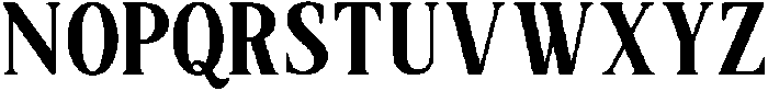 Locanara Regular otf (400) Font UPPERCASE