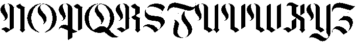 Locinse otf (400) Font UPPERCASE