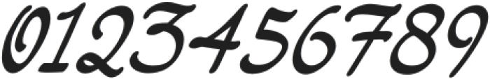 Lockride Script otf (400) Font OTHER CHARS