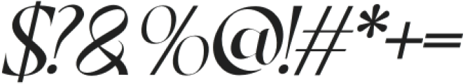 Locrian Italic otf (400) Font OTHER CHARS