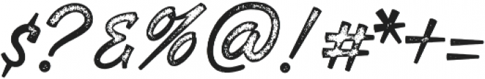 Lofinight textured otf (400) Font OTHER CHARS