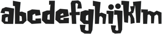 Log-Wizard Regular otf (400) Font LOWERCASE