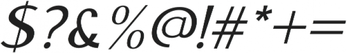 Logam Italic otf (400) Font OTHER CHARS