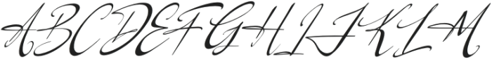 Logically Signature Italic otf (400) Font UPPERCASE
