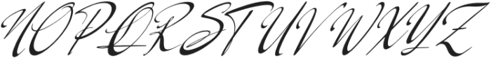 Logically Signature Italic otf (400) Font UPPERCASE