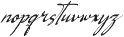 Logically Signature Italic otf (400) Font LOWERCASE