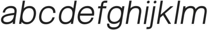 Logika Nova Italic otf (400) Font LOWERCASE