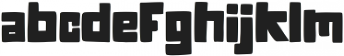 LogkeyBlock otf (400) Font LOWERCASE