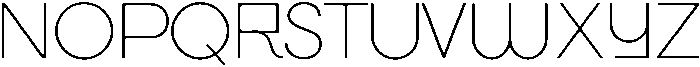 Logogo Thin ttf (100) Font UPPERCASE