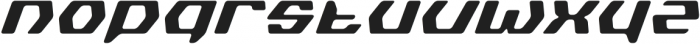 Logopedia Next Rounded 500 Regular Italic otf (500) Font LOWERCASE