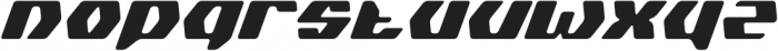Logopedia Next Rounded 700 Bold Italic otf (700) Font LOWERCASE