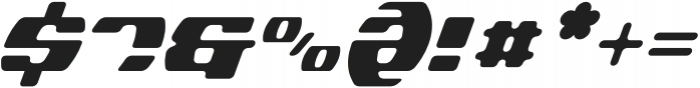 Logopedia Now Rounded 700 Bold Italic otf (700) Font OTHER CHARS
