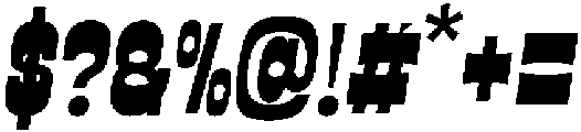 Loguetown  Black Italic otf (900) Font OTHER CHARS