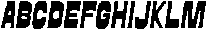 Loguetown  Black Italic otf (900) Font UPPERCASE