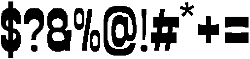 Loguetown-Bold otf (700) Font OTHER CHARS