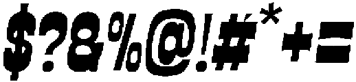 Loguetown  Extra Bold Italic otf (700) Font OTHER CHARS