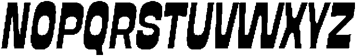 Loguetown  Extra Bold Italic otf (700) Font UPPERCASE