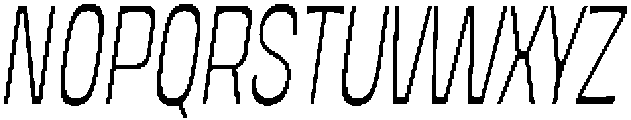 Loguetown  Extra Light Italic otf (200) Font UPPERCASE