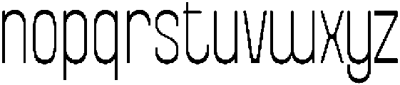 Loguetown  Extra Light otf (200) Font LOWERCASE
