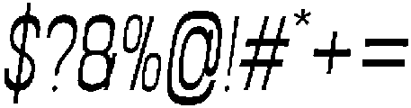 Loguetown  Light Italic otf (300) Font OTHER CHARS
