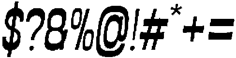 Loguetown  Medium Italic otf (500) Font OTHER CHARS