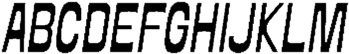 Loguetown  Medium Italic otf (500) Font UPPERCASE