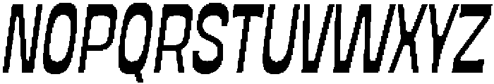Loguetown  Medium Italic otf (500) Font UPPERCASE