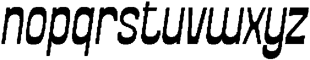 Loguetown  Medium Italic otf (500) Font LOWERCASE