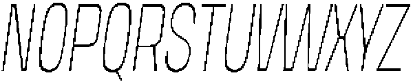 Loguetown  Thin Italic otf (100) Font UPPERCASE