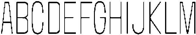 Loguetown  Thin otf (100) Font UPPERCASE
