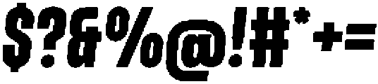 Lokanova Italic Extra Bold otf (700) Font OTHER CHARS